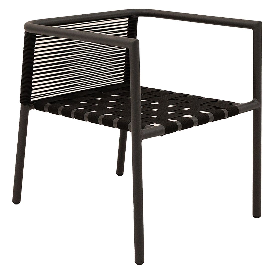 LifestyleGarden Horizon Stapelsessel Aluminium mit Sitz- und Rückenkissen