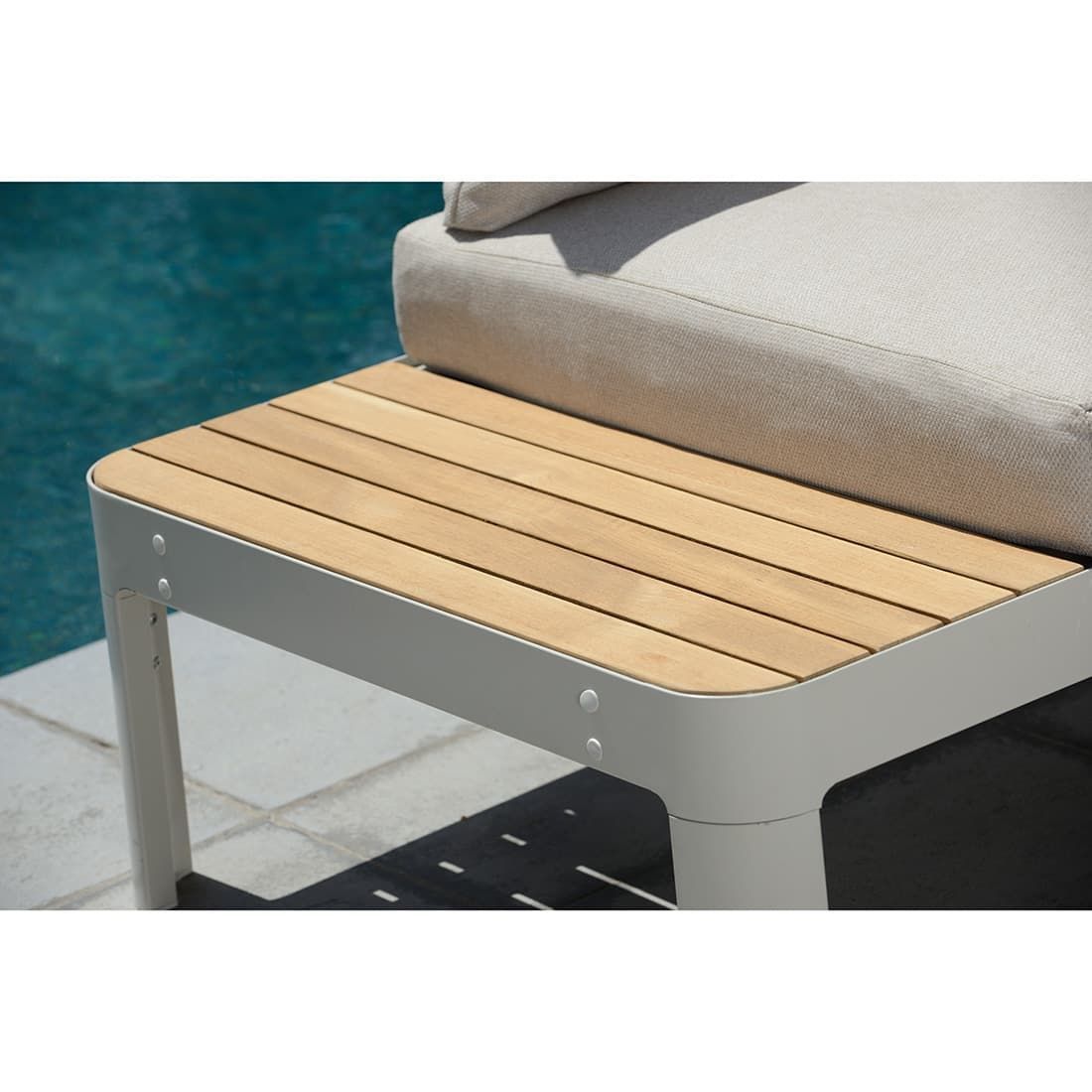 LifestyleGarden Portals Eck-/Endmodul Aluminium/Olefin