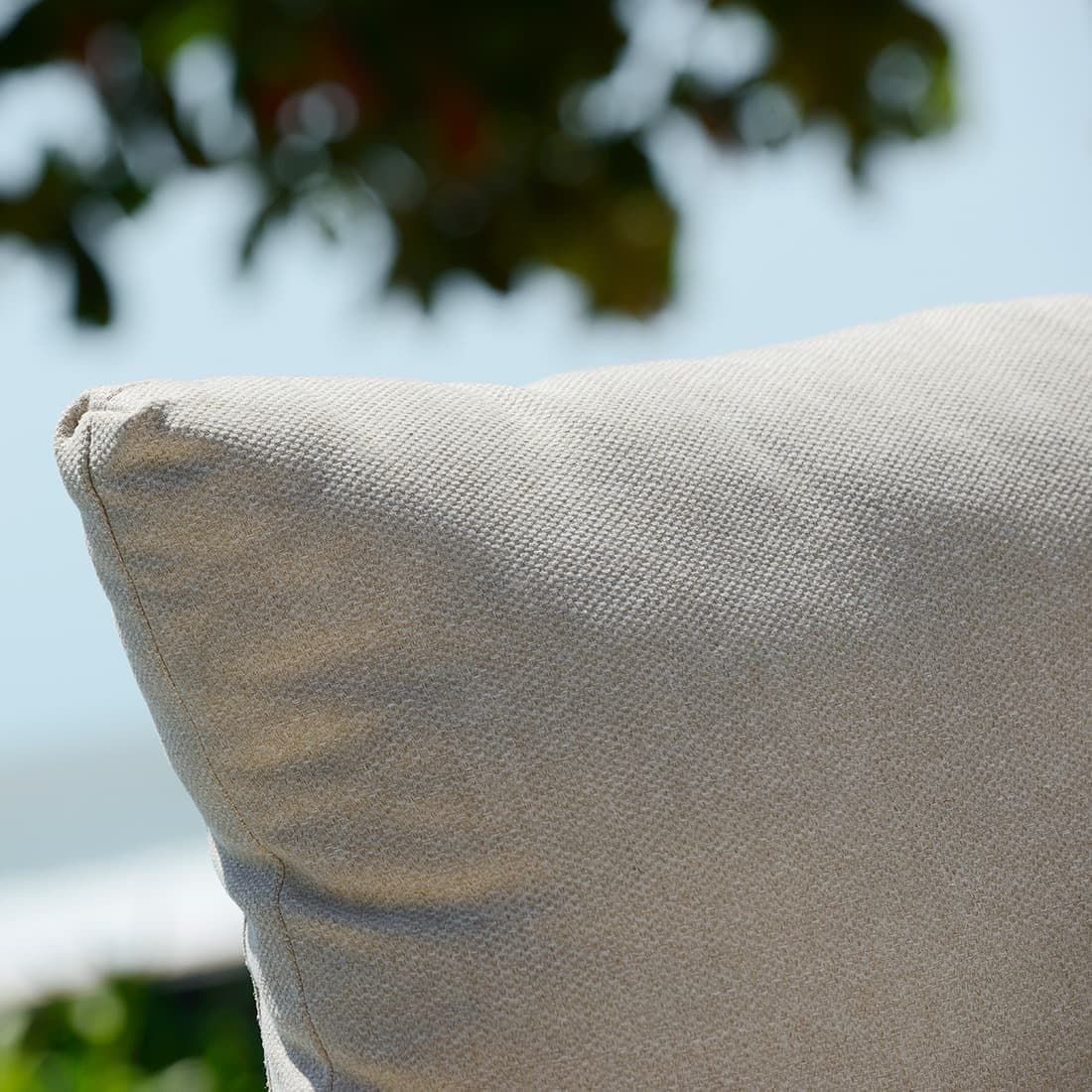 LifestyleGarden Portals Gartenloungesofa inkl. Beistelltisch Aluminium/Teak/Olefin
