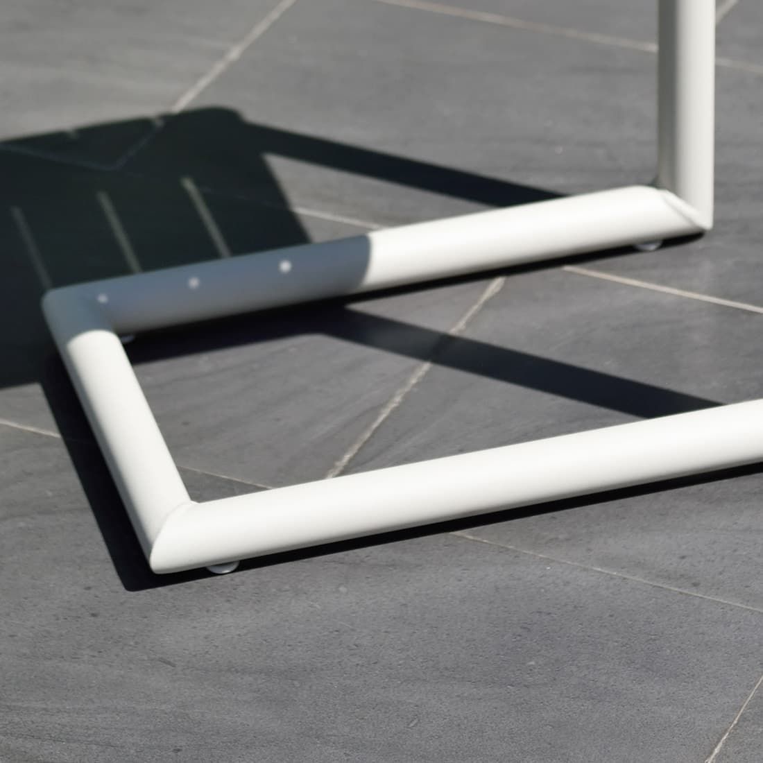 LifestyleGarden Portals Gartenloungesofa inkl. Beistelltisch Aluminium/Teak/Olefin