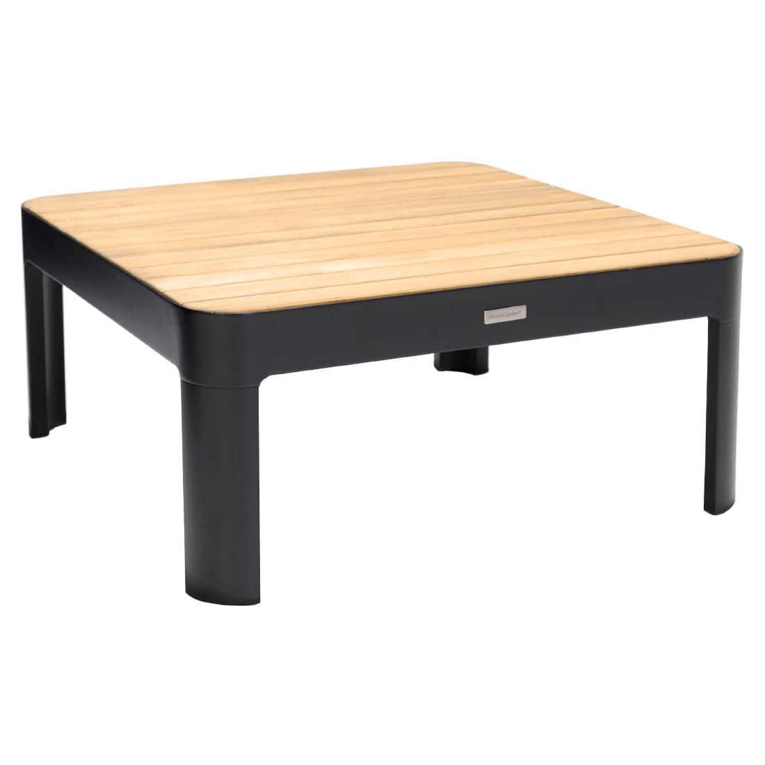 LifestyleGarden Portals Loungetisch 72x72cm Aluminium/Teak