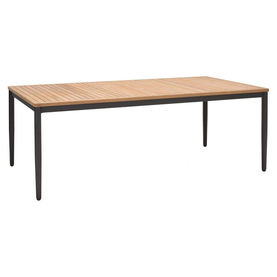 LifestyleGarden Topaz Gartentisch Aluminium/Teak
