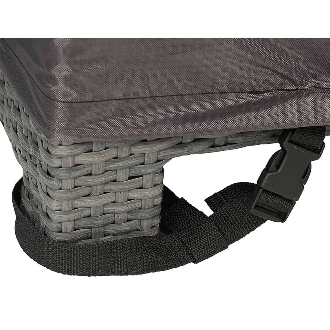AeroCover Schutzhülle für Ecklounge 270x210x85x65/90cm Polyester