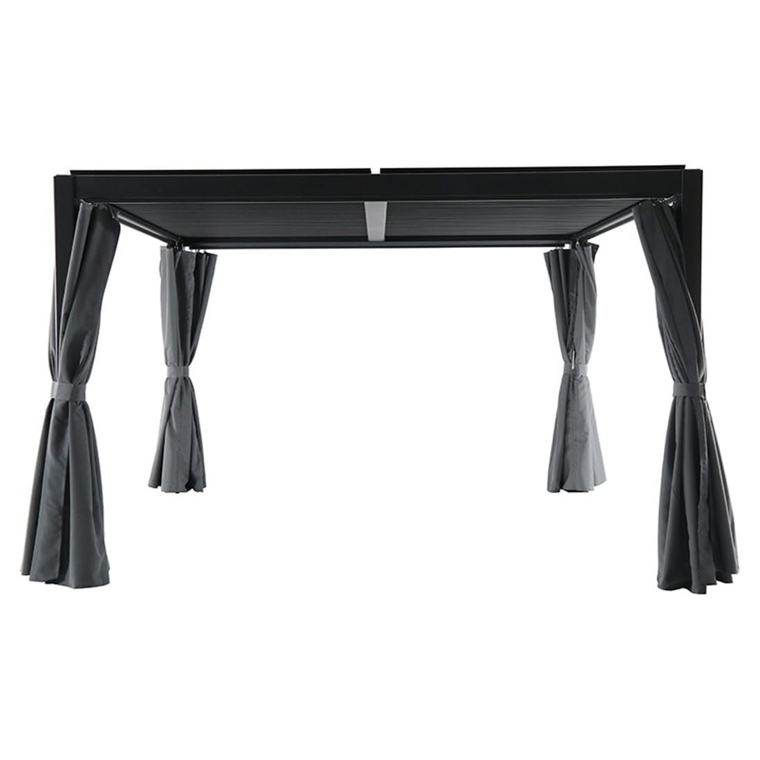 MWH Kiosko Gartenpergola 360cm Aluminium/Polyester