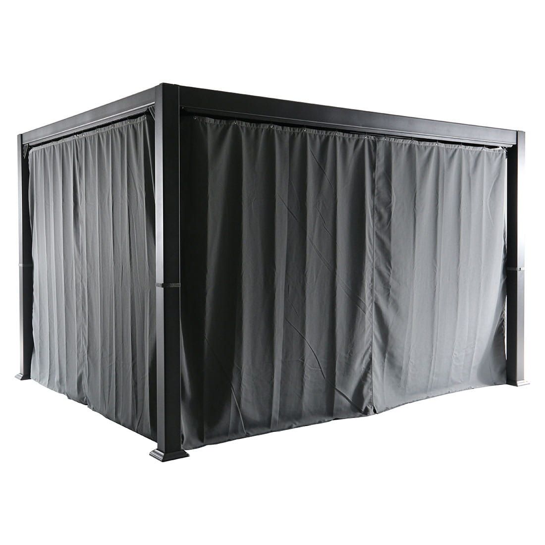 MWH Kiosko Gartenpergola 360cm Aluminium/Polyester