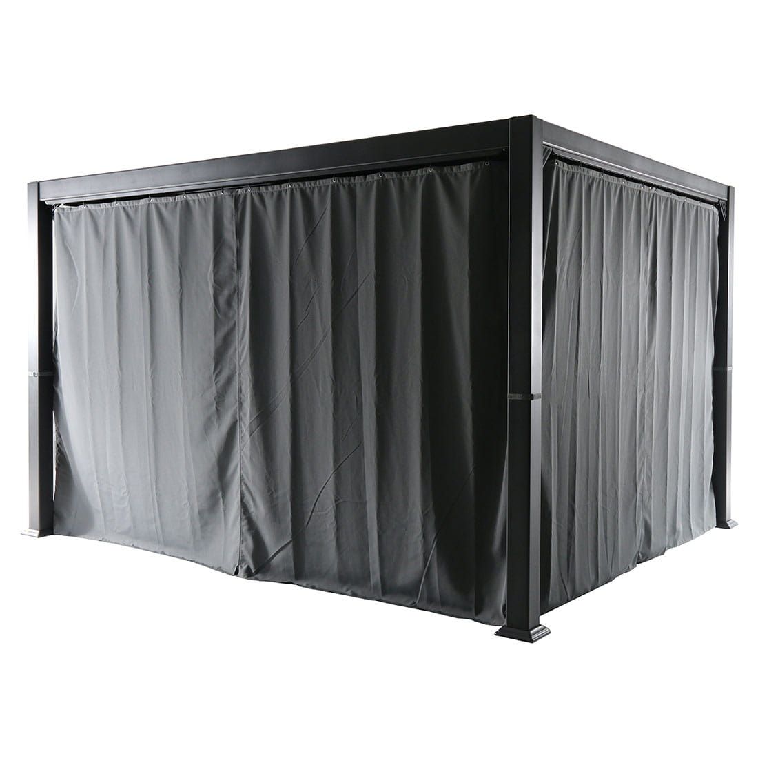 MWH Kiosko Gartenpergola 360cm Aluminium/Polyester
