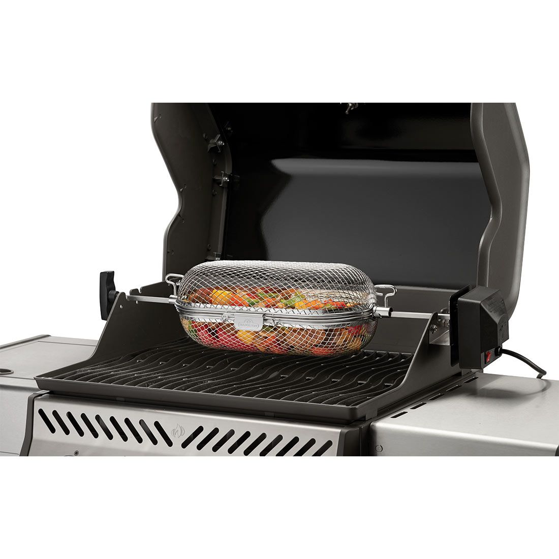 Napoleon Drehspieß Grillkorb