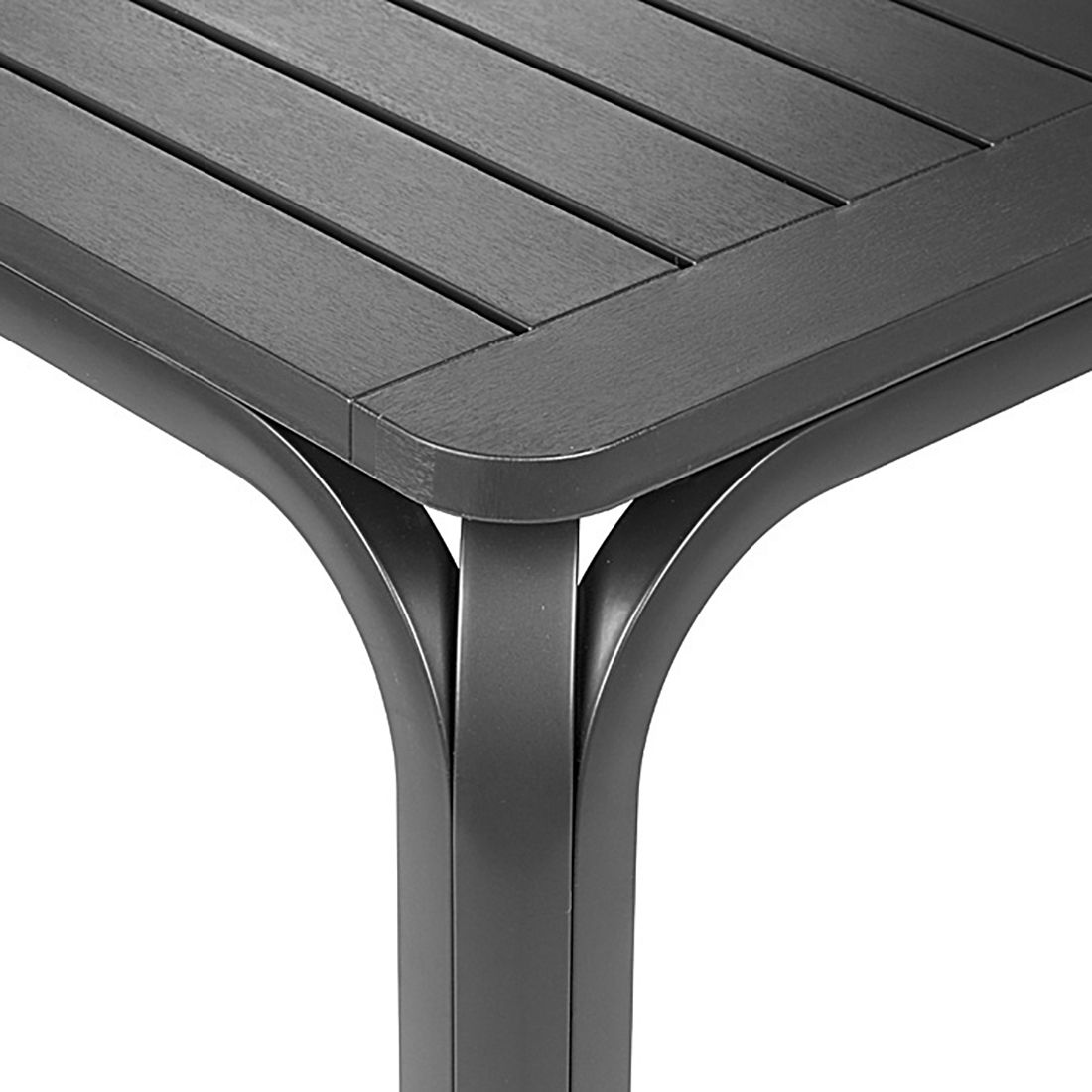 Nardi Alloro Ausziehtisch 140/210x100 cm Aluminium/DurelTOP