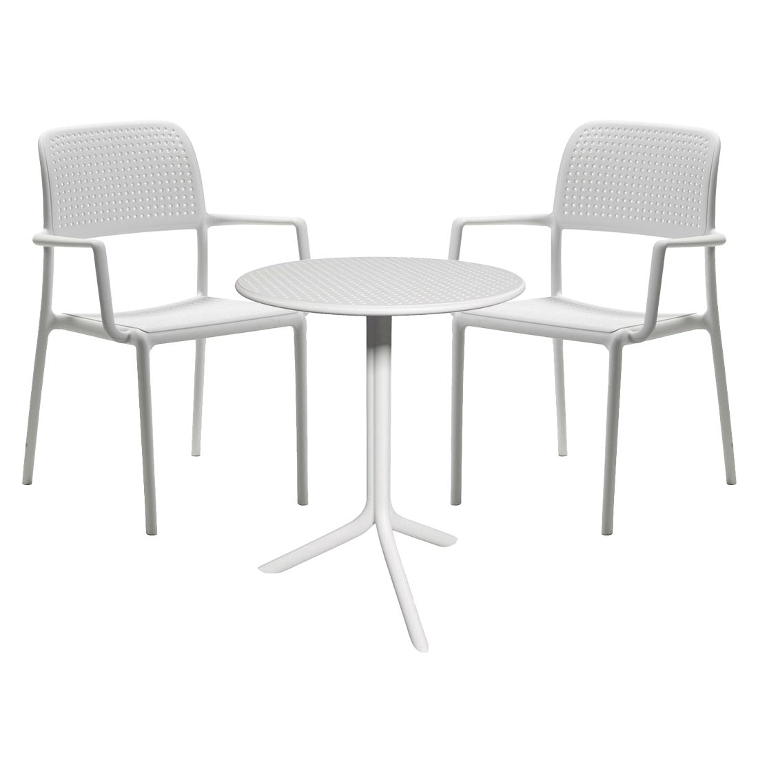 Nardi Bora Gartenmöbel-Set S (2 Plätze) Tisch Ø60,5cm
