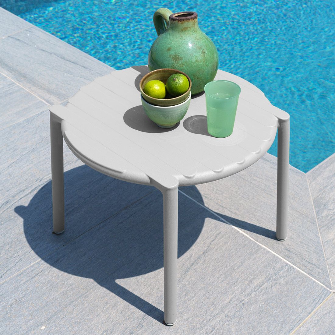 Nardi Doga Beistelltisch Garten Ø49,5cm Kunststoff