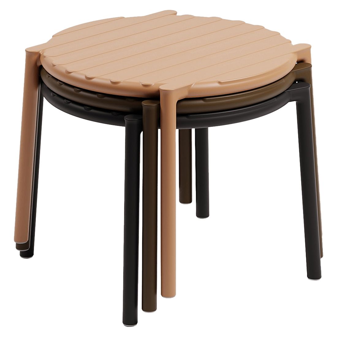 Nardi Doga Beistelltisch Garten Ø49,5cm Kunststoff