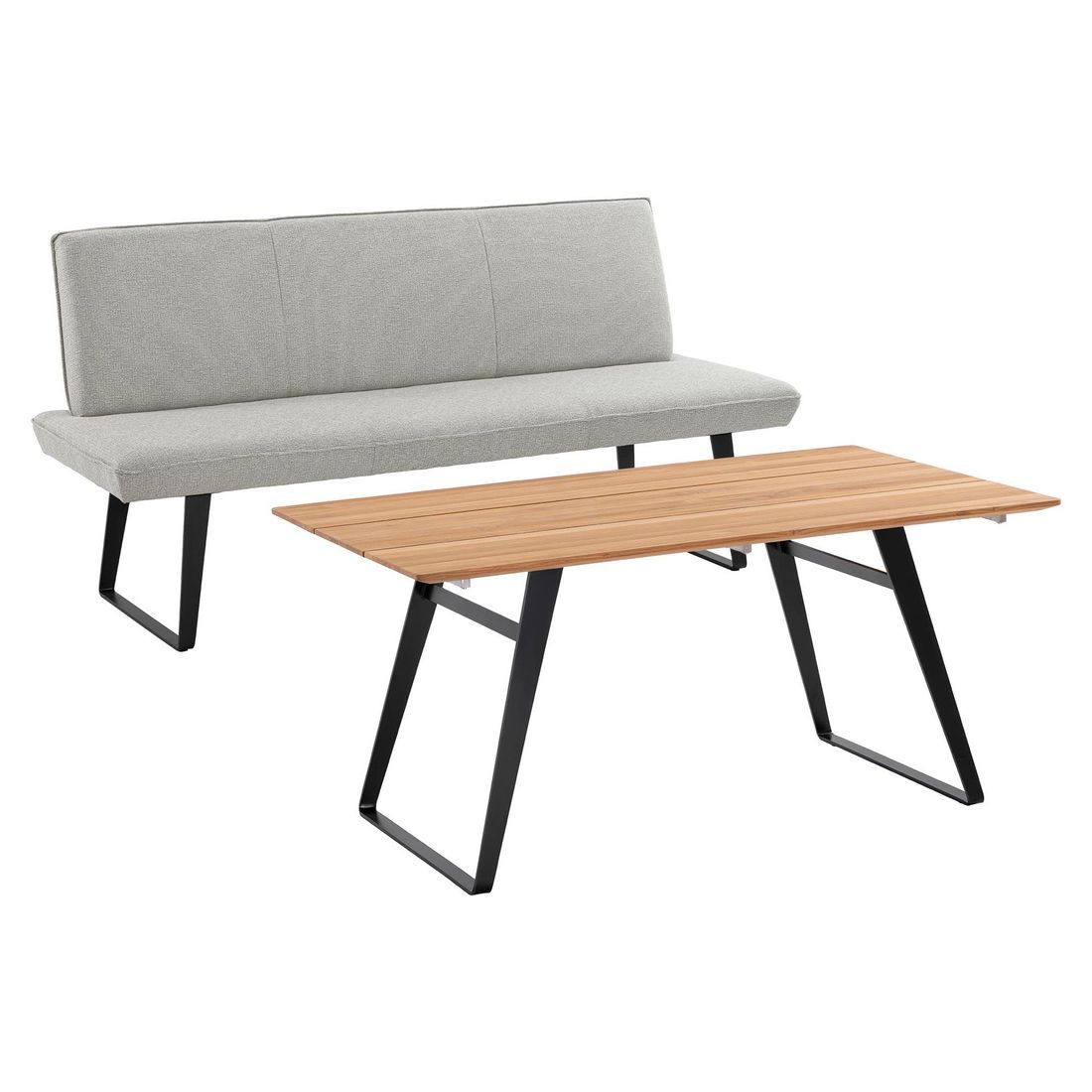 Niehoff Elba Gartenmöbel-Set S (2 Plätze) Tisch 160x95cm