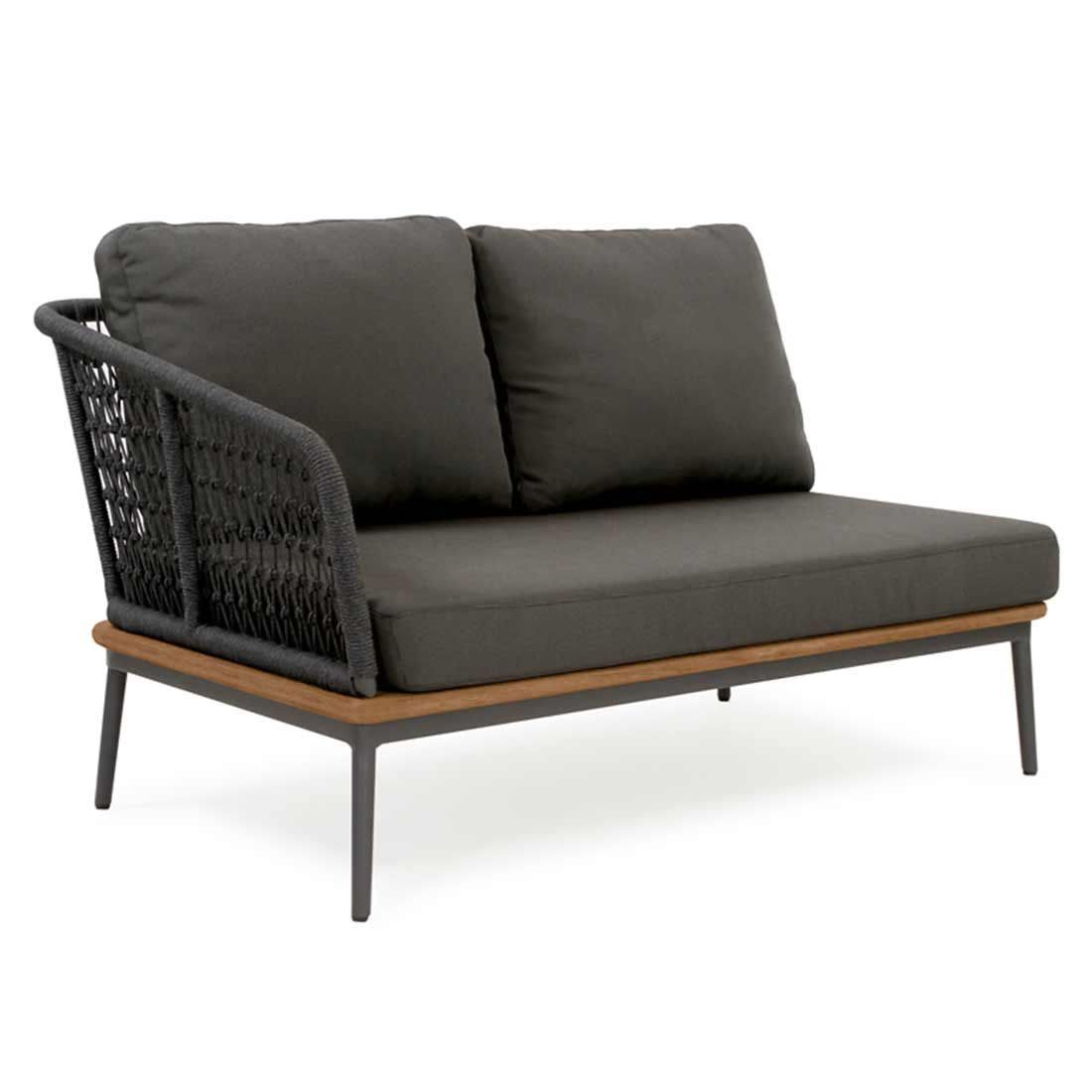 Niehoff Freeport Ecklounge 4-tlg. mit Tisch 89x89cm