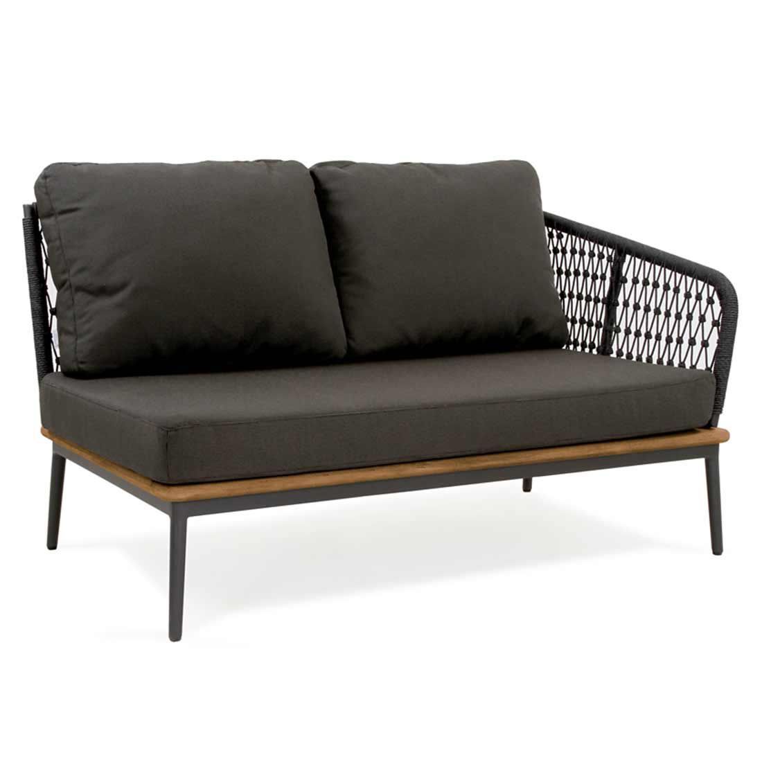 Niehoff Freeport Ecklounge 4-tlg. mit Tisch 89x89cm