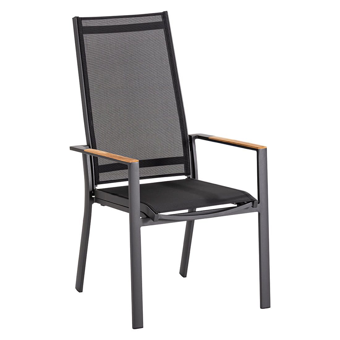Niehoff Palos Flex Gartensessel verstellbar Aluminium/Textilene