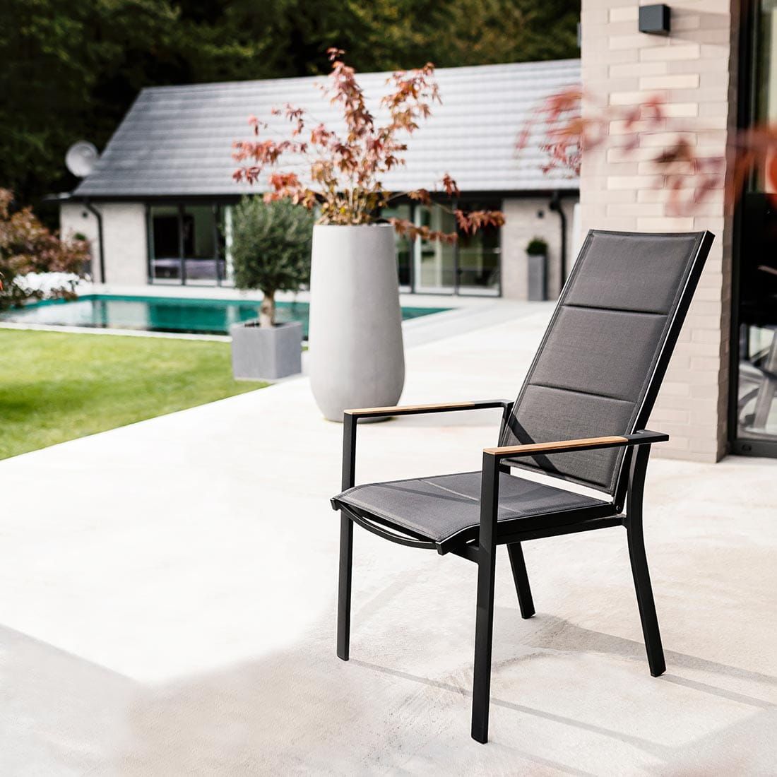 Niehoff Palos Plus Gartensessel Aluminium/Textilene