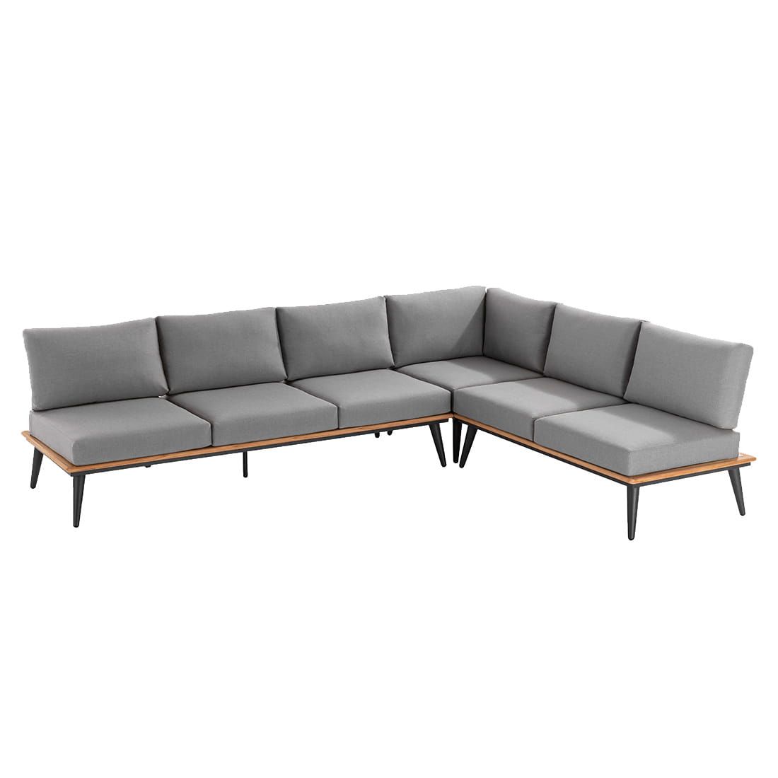 Niehoff Serra Ecklounge inkl. Loungetisch Aluminium/Canvas