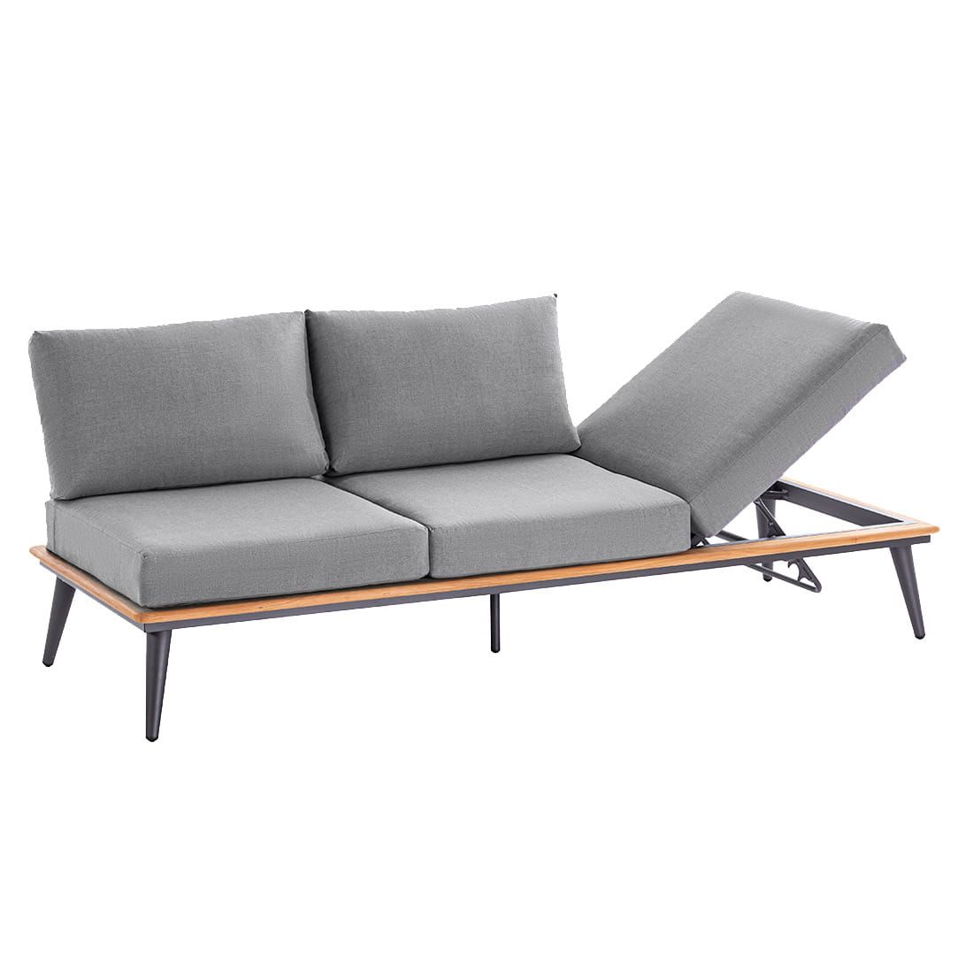 Niehoff Serra Ecklounge inkl. Loungetisch Aluminium/Canvas