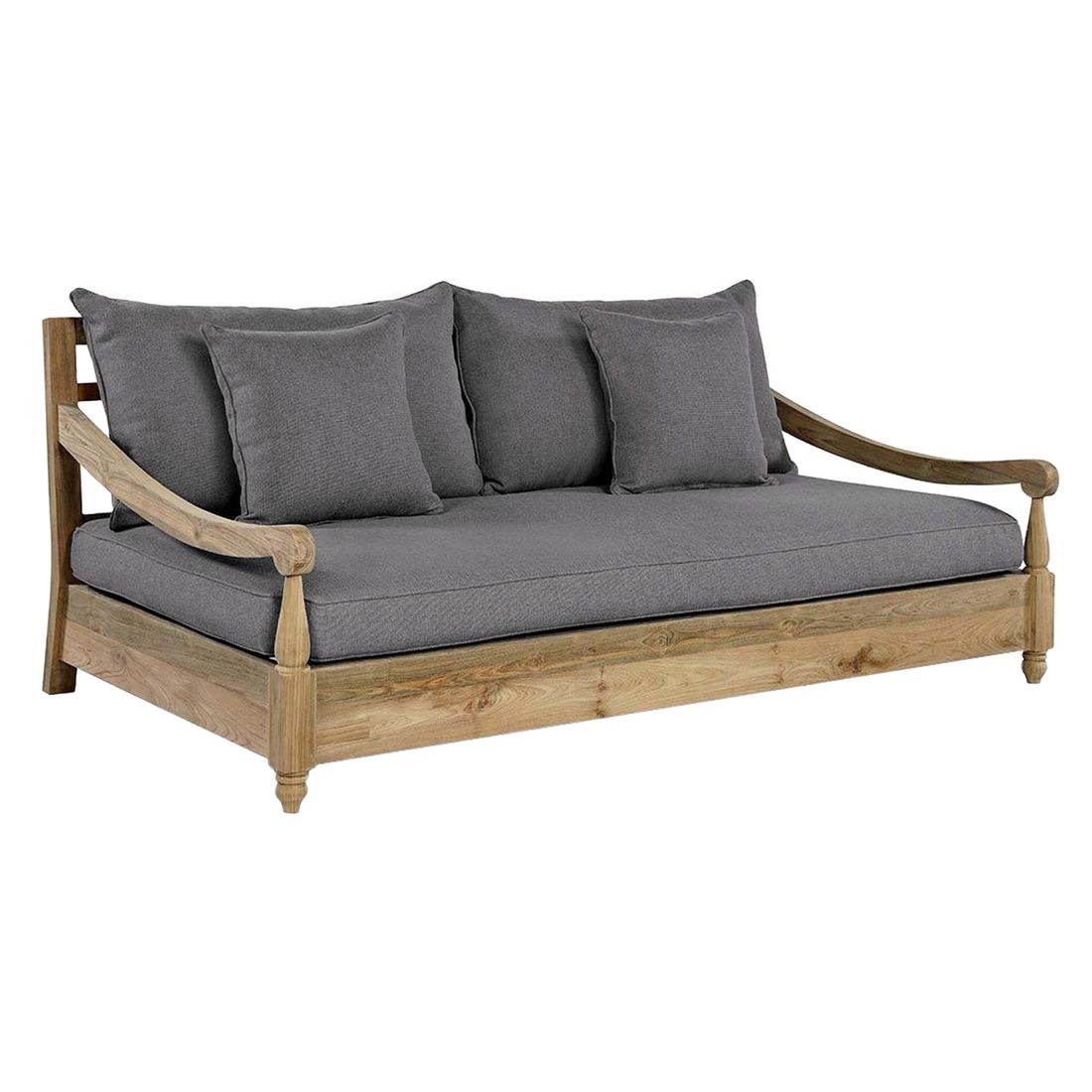 OUTLIV. Portofino Gartenloungesofa Teak/Olefin