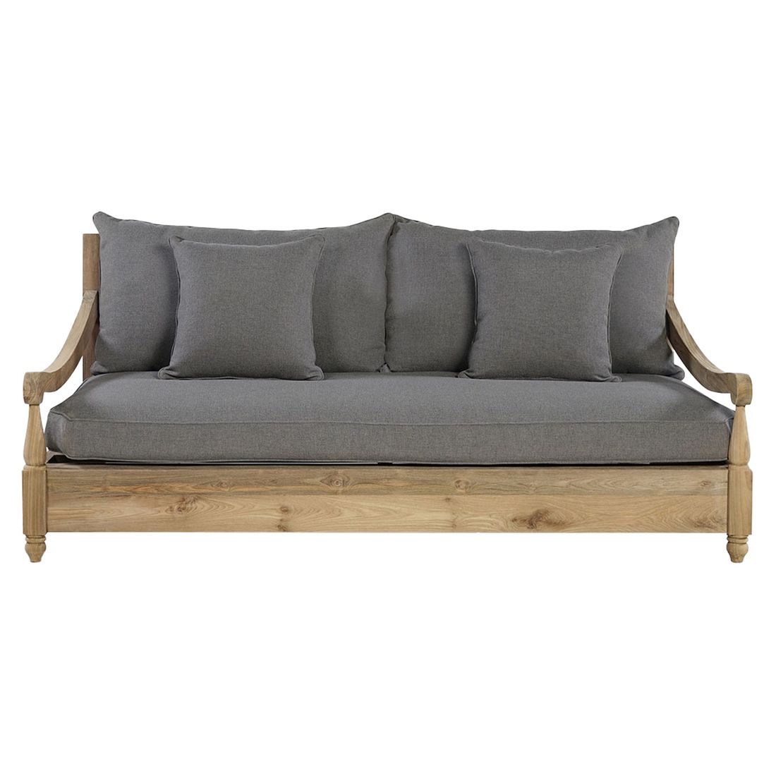 OUTLIV. Portofino Gartenloungesofa Teak/Olefin