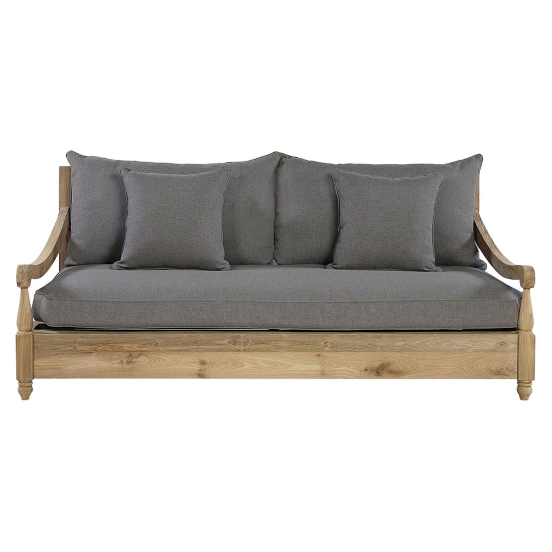 OUTLIV. Portofino Gartensofa Teak/Olefin