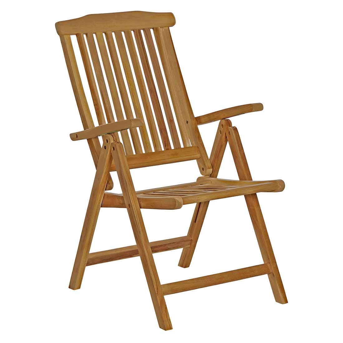 OUTLIV. Ontario Klappsessel verstellbar Teak
