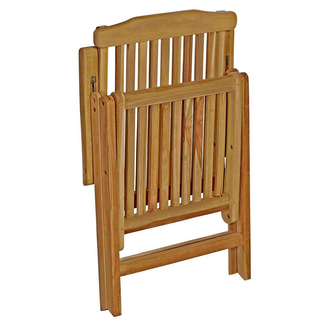 OUTLIV. Ontario Klappsessel verstellbar Teak