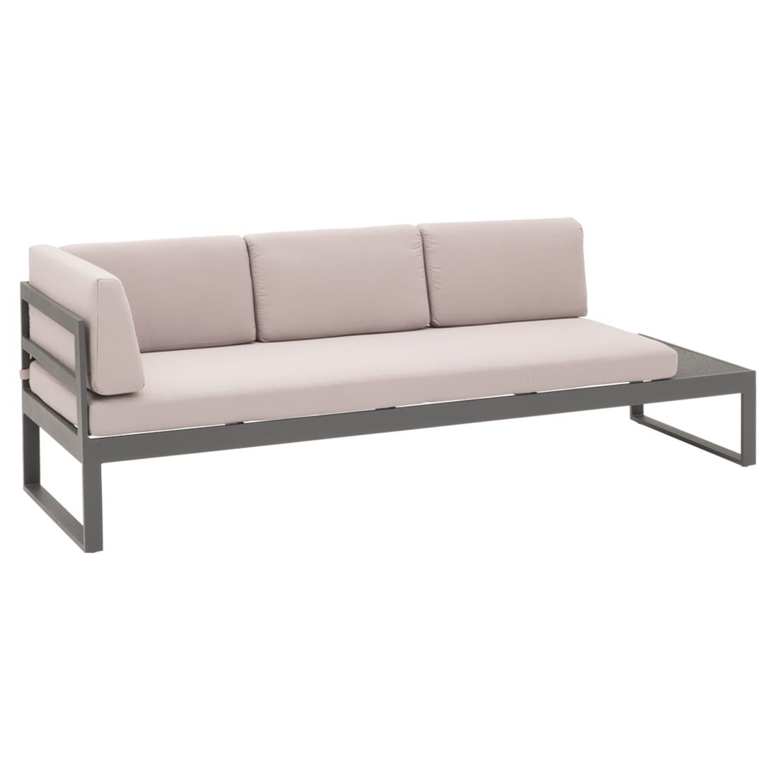 OUTLIV. Brescia Ecklounge Aluminium/Polster