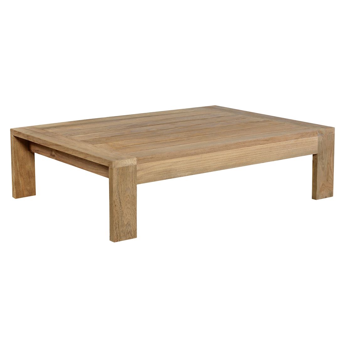 OUTLIV. Castello Loungetisch 110x82,5cm Teak Recycelt