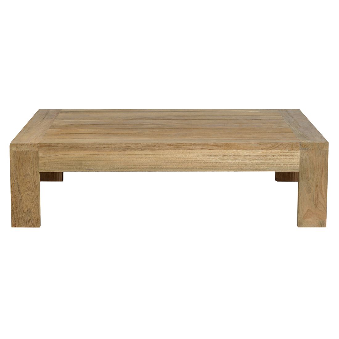 OUTLIV. Castello Loungetisch 110x82,5cm Teak Recycelt