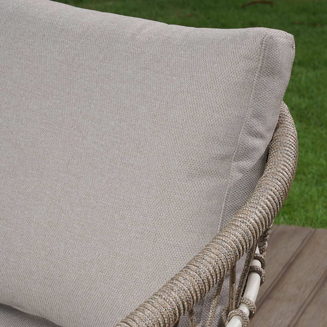 OUTLIV. Dakota Loungeset inkl. Loungetisch Aluminium/Rope/Olefin