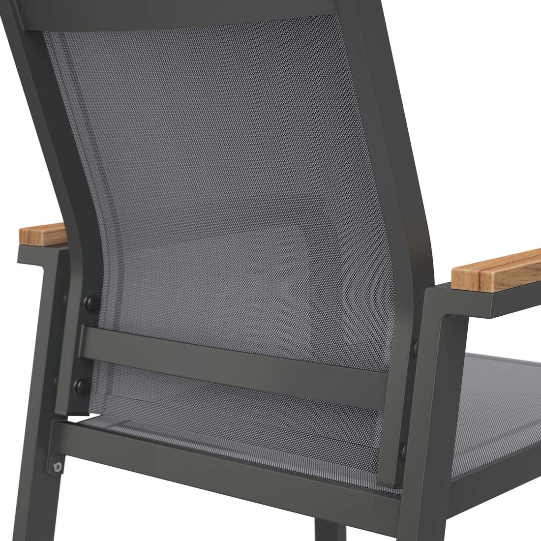 OUTLIV. Florenz Gartenmöbel-Set M (4 Plätze) Tisch 160x90cm Kufe