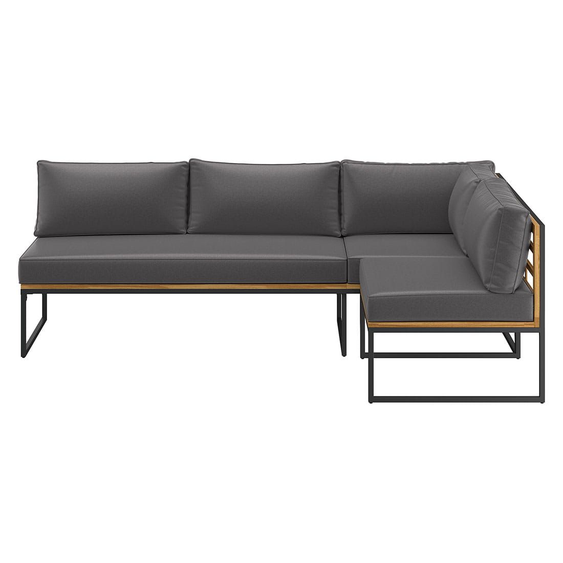 OUTLIV. Floris Dininglounge Stahl/Kunstfaser