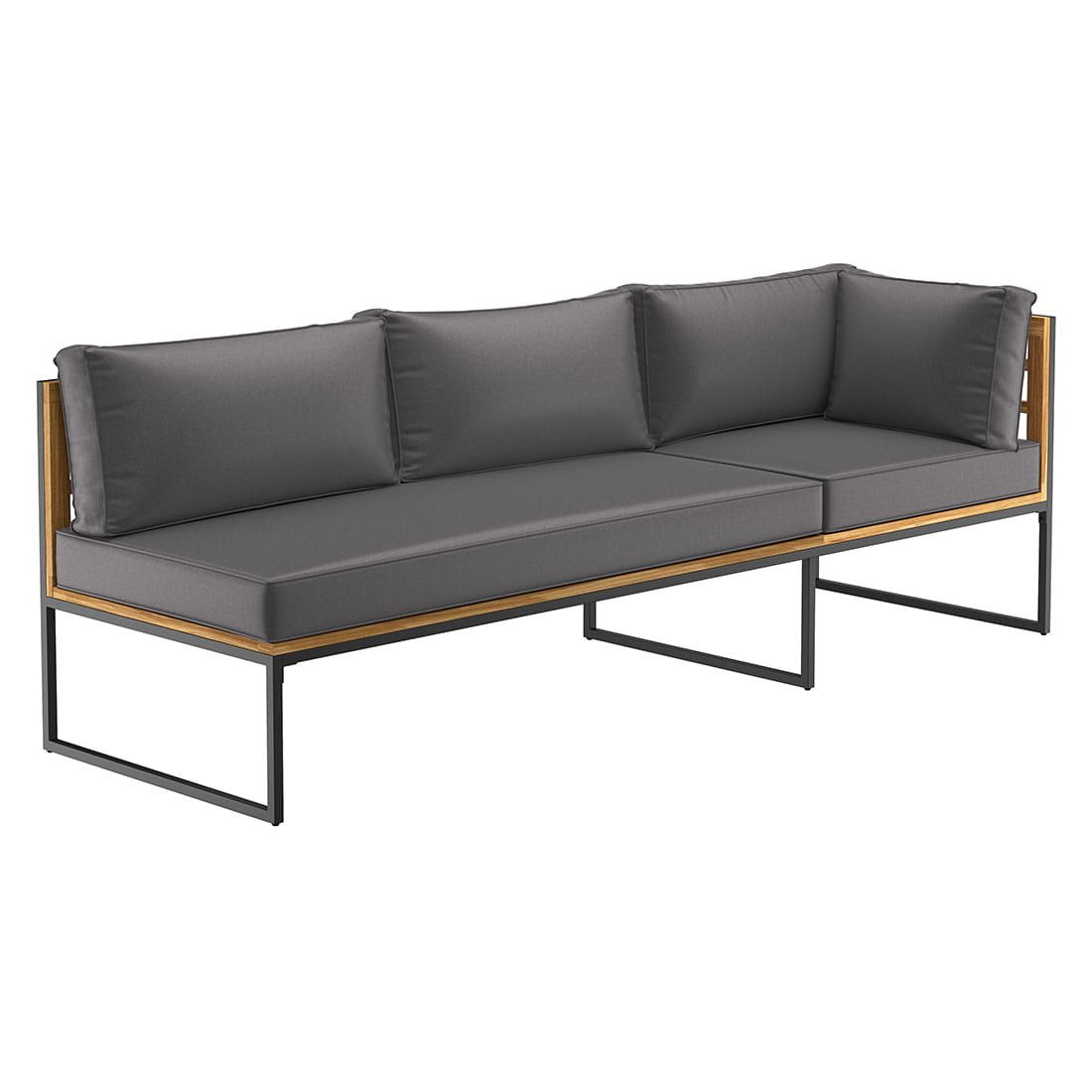 OUTLIV. Floris Dininglounge Stahl/Kunstfaser