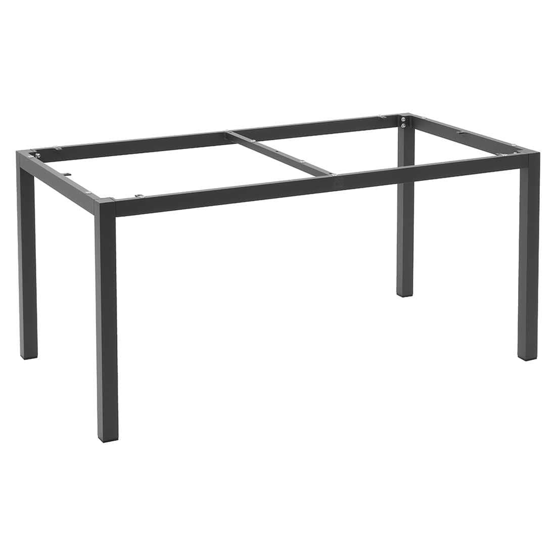 OUTLIV. Gartentisch 160x90cm Aluminium/Glaskeramik