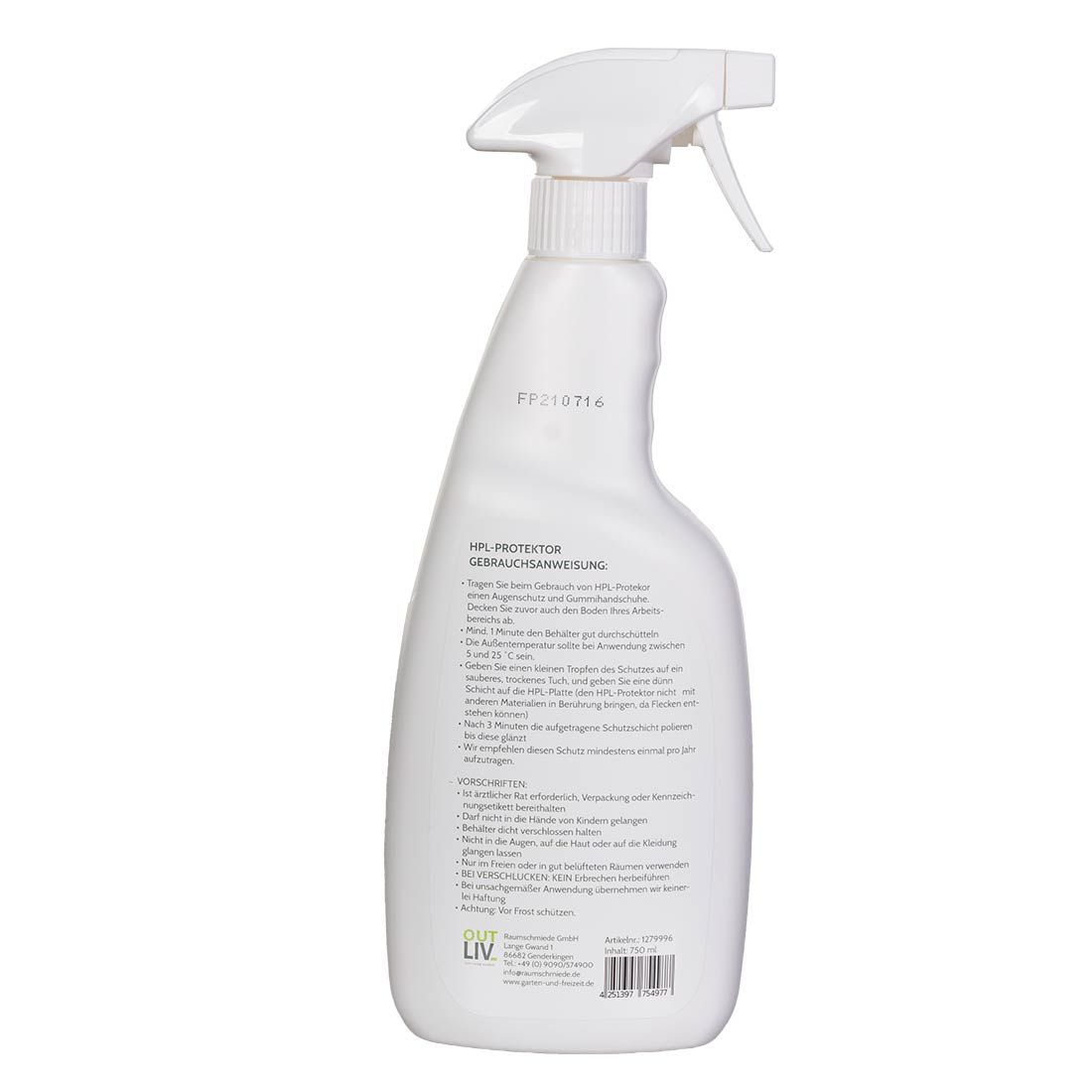 OUTLIV. HPL Protector 750ml