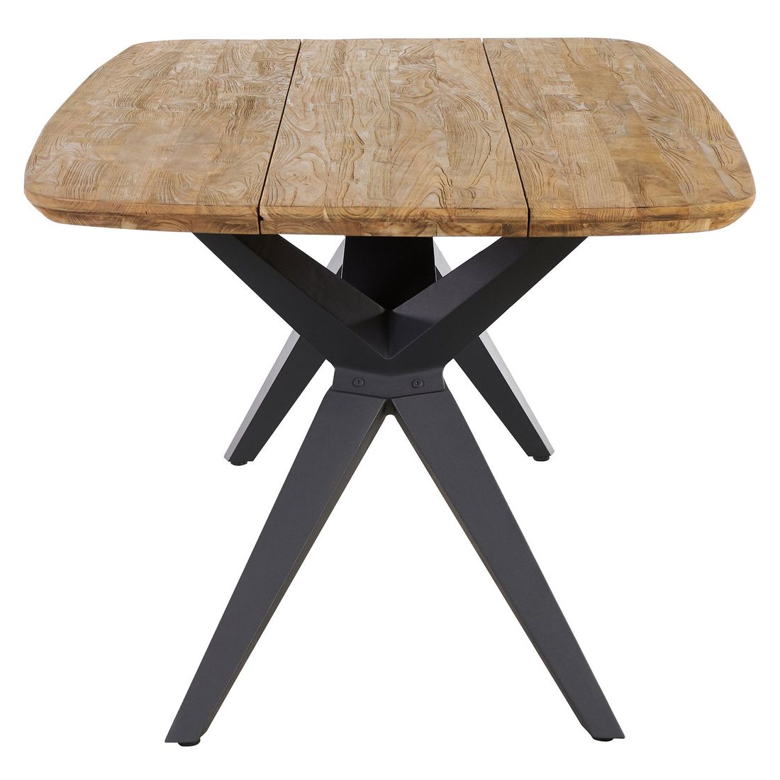 OUTLIV. Hudson Gartentisch 220x100cm Aluminium/Teak recycelt