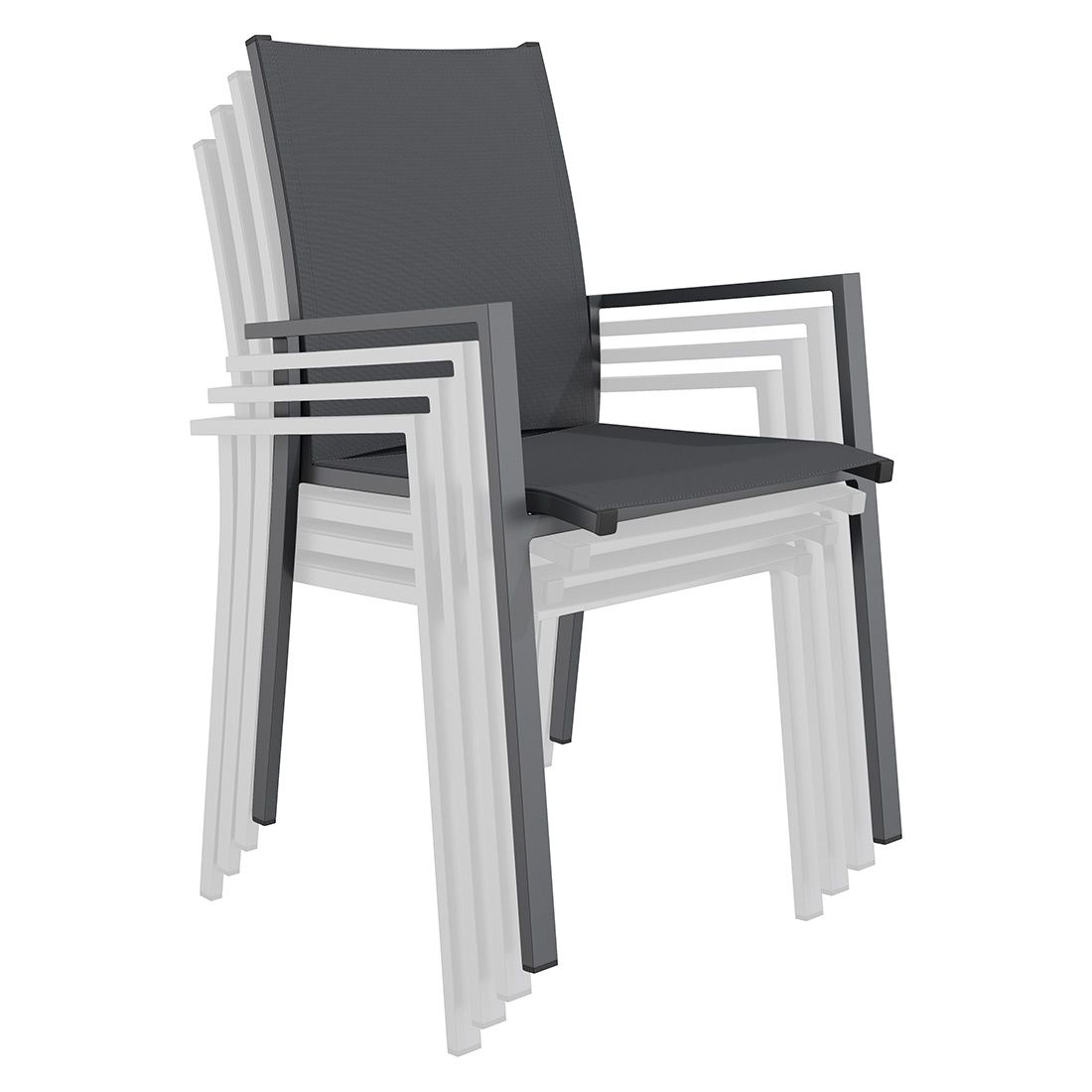 OUTLIV. Kobe Gartenmöbel-Set L (6 Plätze) Tisch 220x100cm