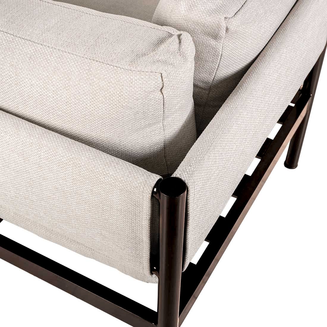 OUTLIV. Ecklounge inkl. Loungetisch Aluminium/Polypropylen