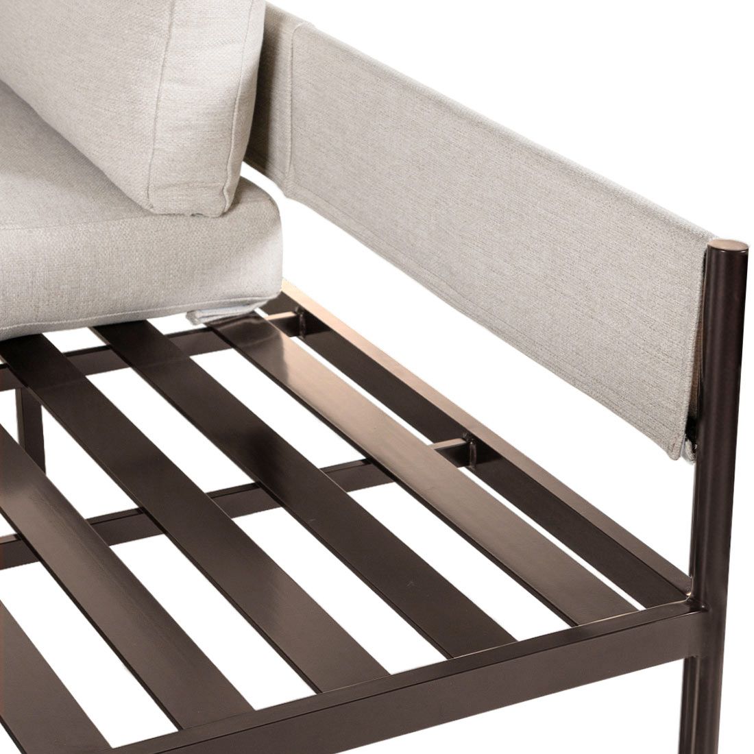 OUTLIV. Ecklounge inkl. Loungetisch Aluminium/Polypropylen