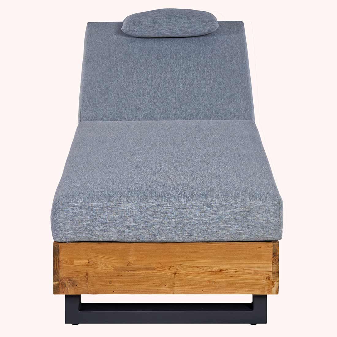 OUTLIV. Madrid Gartenliege Teak recycelt/Olefin