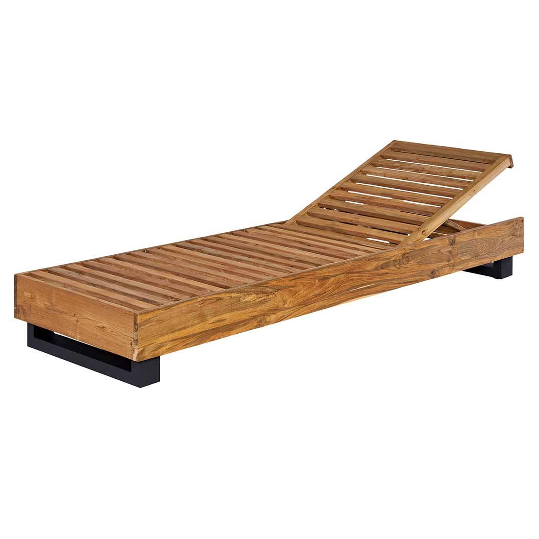 OUTLIV. Madrid Gartenliege Teak recycelt/Olefin