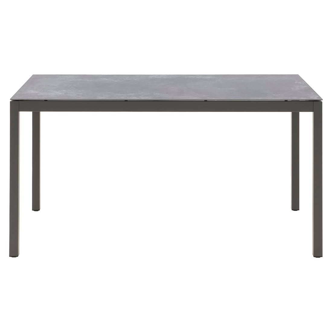 OUTLIV. Mia Gartentisch 140x80cm Aluminium/Keramik