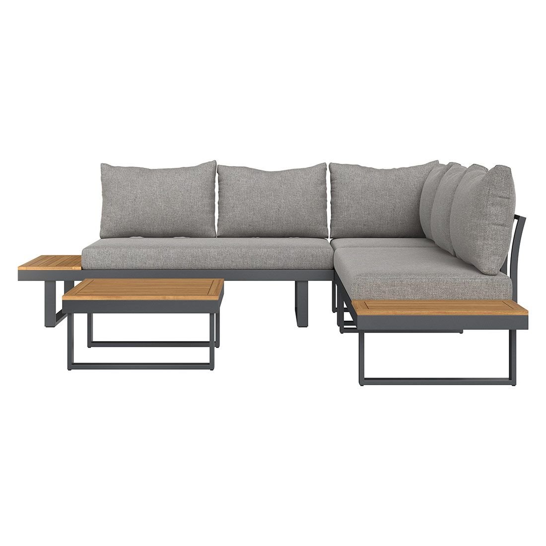 OUTLIV. Naxos Ecklounge inkl. Loungetisch Aluminium/Polyester