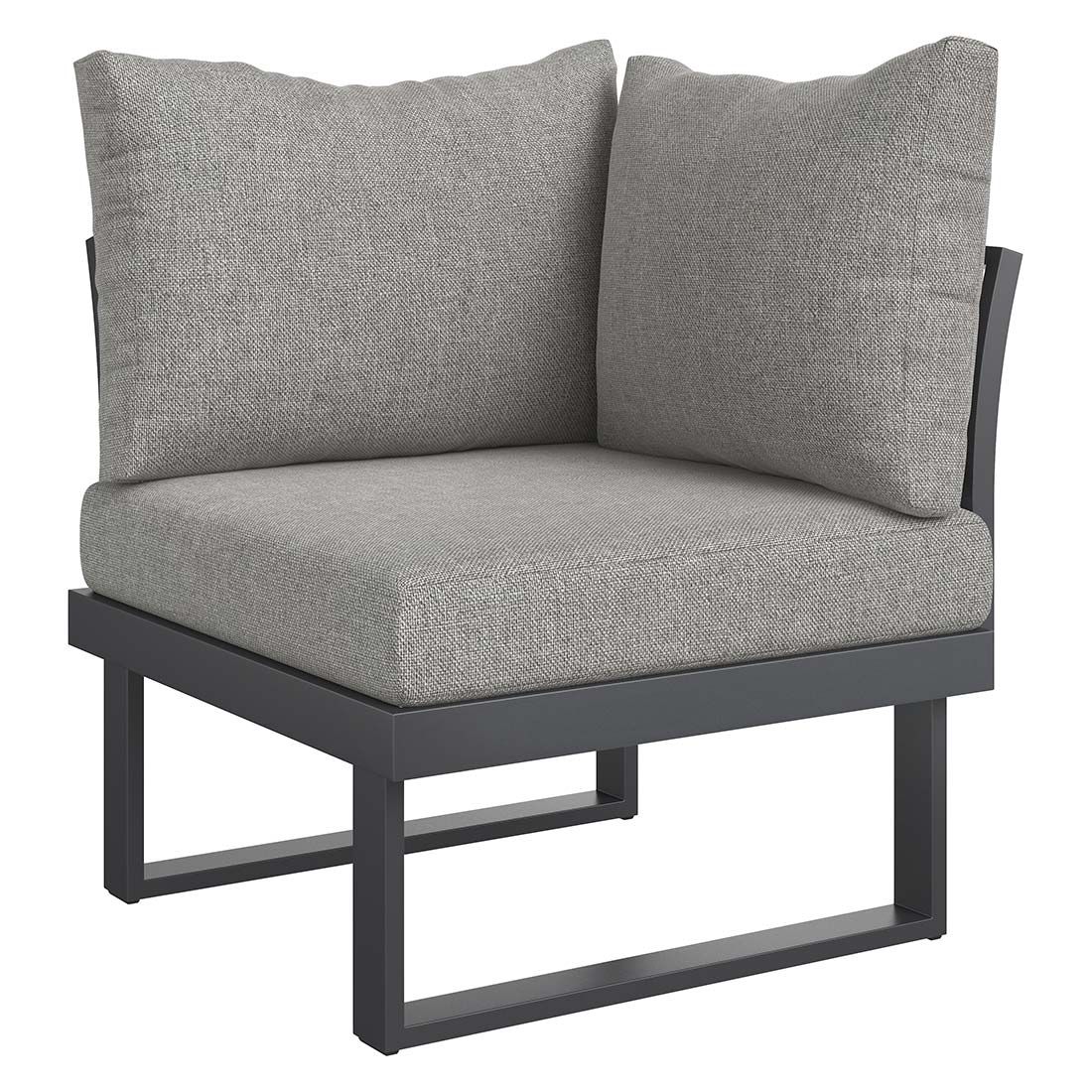 OUTLIV. Naxos Ecklounge inkl. Loungetisch Aluminium/Polyester