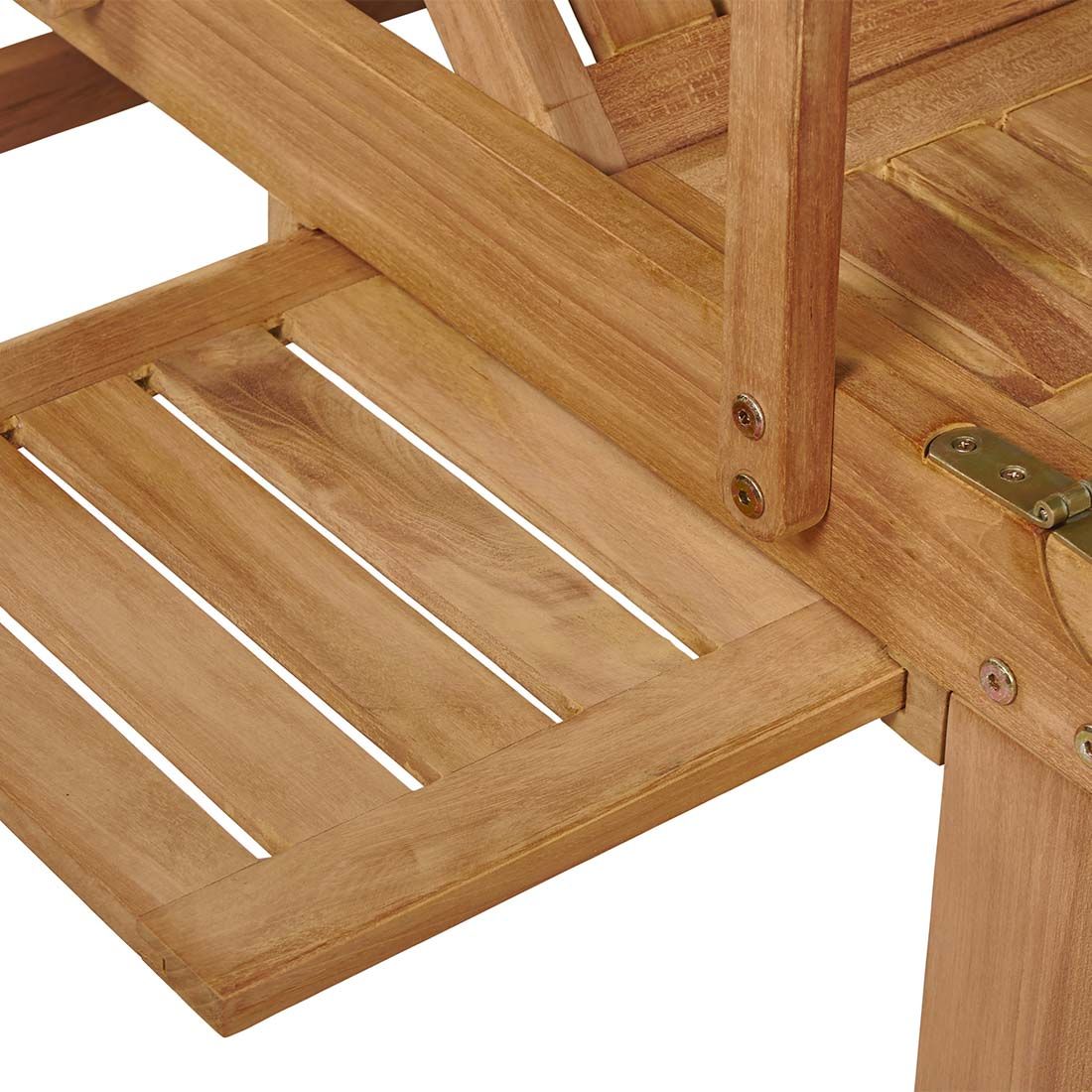 OUTLIV. Ontario Gartenliege verstellbar Teak