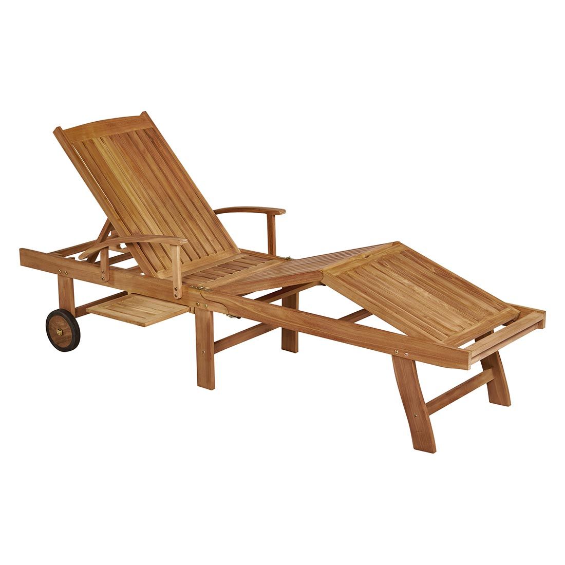 OUTLIV. Ontario Gartenliege verstellbar Teak
