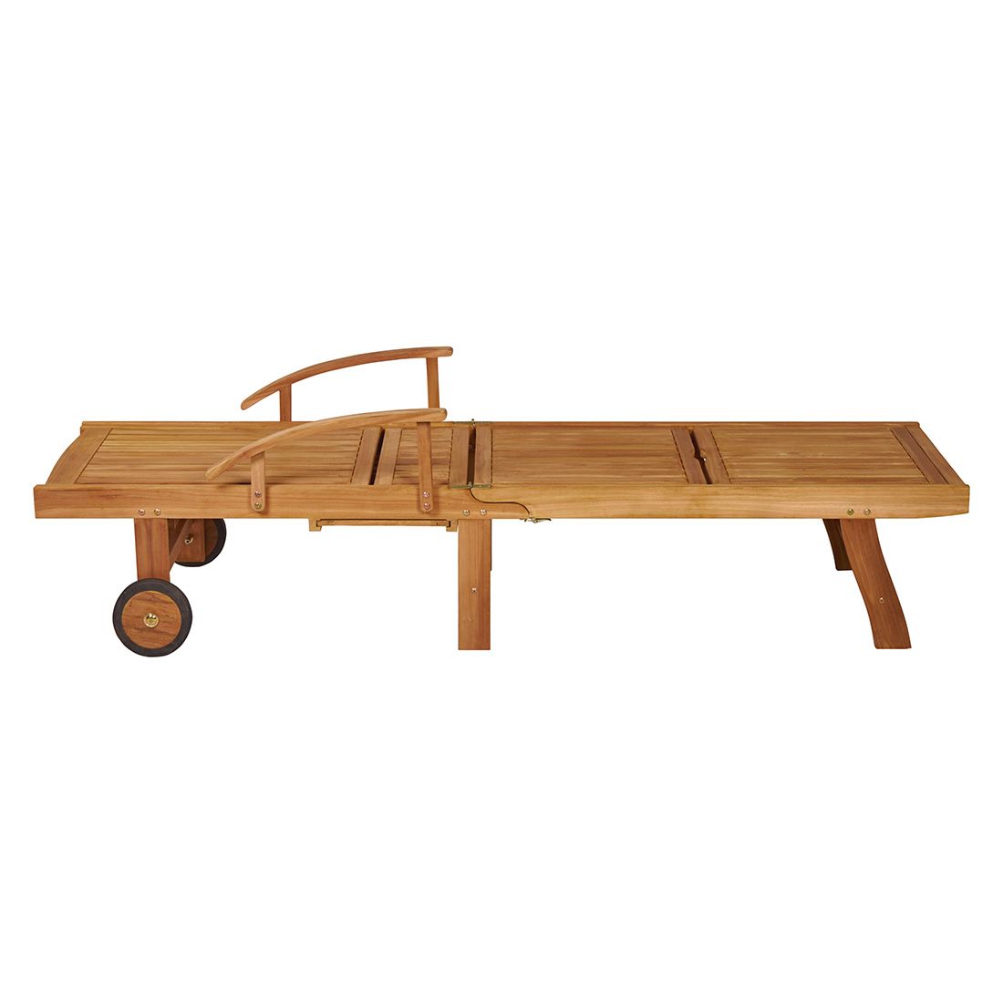 OUTLIV. Ontario Gartenliege verstellbar Teak