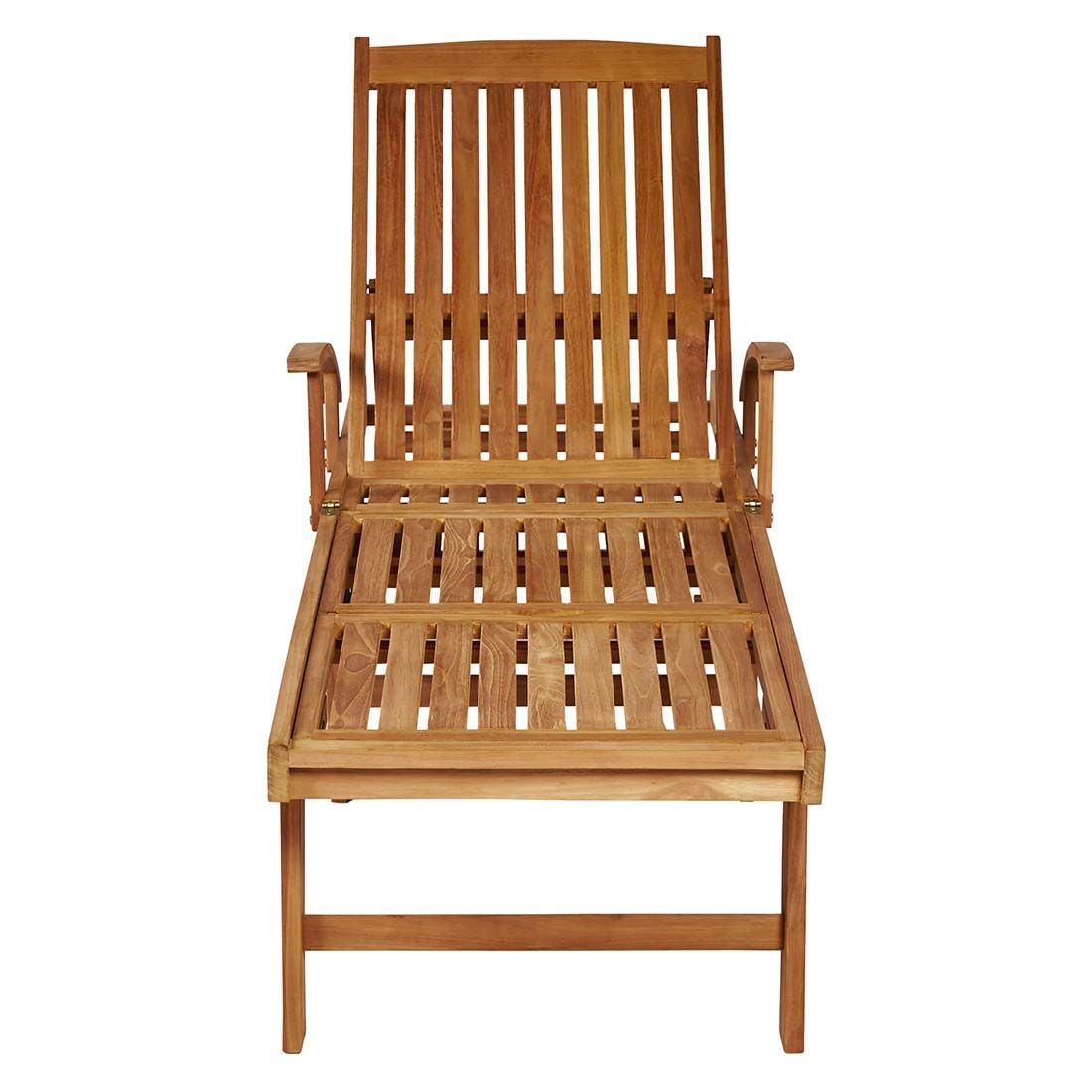 OUTLIV. Ontario Gartenliege verstellbar Teak