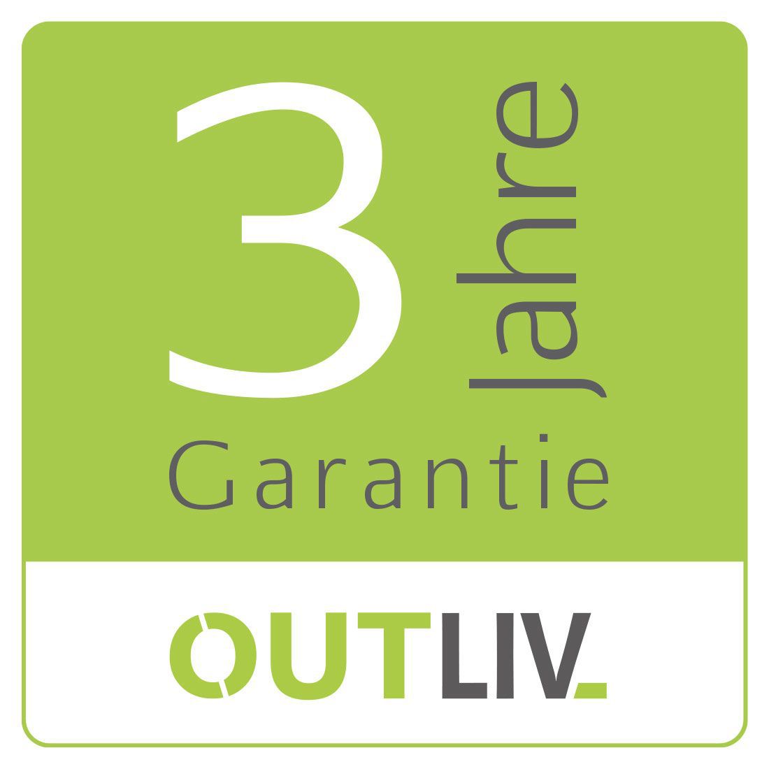OUTLIV. Romeo Gartenliegenauflage 190x60x5cm Mischgewebe